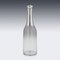 19th Century Victorian Silver & Glass Champagne Bottle Decanter, 1895, Image 3