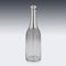 19th Century Victorian Silver & Glass Champagne Bottle Decanter, 1895, Image 4