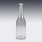 19th Century Victorian Silver & Glass Champagne Bottle Decanter, 1895, Image 6