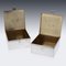 20th Century Art Deco Silver Cigar Boxes from Asprey & Co, 1936, Set of 2 9