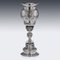 19th Century German Silver Wine Goblet, Hanau, 1850s, Image 5