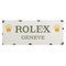 Emailliertes Werbeschild, 20. Jh. von Rolex, 1960er 1