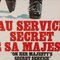 Carteles franceses de James Bond sobre el servicio secreto de Her Majestys de Eon Productions, 1969. Juego de 2, Imagen 23