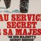 French James Bond On Her Majestys Secret Service Posters from Eon Productions, 1969, Set of 2 23