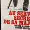 Französischer James Bond auf Her Majestys Secret Service Postern von Eon Productions, 1969, 2er Set 21