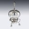 18th Century Imperial Russian Silver Tea Kettle on Stand, Moscow, 1761, Image 3