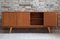 Credenza Mid-Century in teak con dettagli in ottone, Danimarca, anni '60, Immagine 3