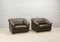 Brown Leather Lounge Chairs from Leolux, Netherlands, 1970s, Set of 2, Image 4