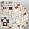 Scodella Mondrian Mid-Century di Aldo Londi per Bitossi, anni '60, Immagine 5