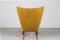 Danish Teak Chair with Wool Upholsery in the style of H. J. Wegner, 1950s 4