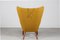 Danish Teak Chair with Wool Upholsery in the style of H. J. Wegner, 1950s, Image 4