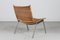 Sessel mit Metallgestell und Geflochtenem Rohr im Stil von Poul Kjærholm, Dänemark, 1960er 3