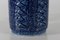 Lámpara de mesa danesa alta en azul cobalto de Per Linnemann-Schmidt para Palshus, años 60, Imagen 9
