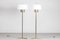 Lampadaires Modernes en Laiton par Svend Aage Holm Sørensen pour Fog & Mørup, Danemark, 1960s, Set de 2 1