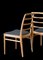 Vintage Reno Chairs in Oak by Bertil Fridhagen for Bodafors, 1960, Set of 4 12