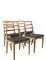 Vintage Reno Chairs in Oak by Bertil Fridhagen for Bodafors, 1960, Set of 4 3