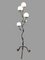 French Gilt Wrought Iron Floor Lamp, 1950s 2