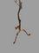 French Gilt Wrought Iron Floor Lamp, 1950s 18