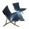 Chaises Ciseaux Vintage en Chrome et Cuir par Antonio Citterio pour Flexform, Italie, Set de 2 6