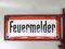 Jugendstil Feuermelderschild aus emailliertem Gusseisen von Bürvenich, Köln, Deutschland, 1890er 4