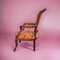 Shepherds Armchair in Upholstered Beech, 1880s, Image 4