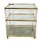 Vintage Brass and Acrylic Glass Trolley 1