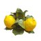 Bougeoirs Citron en Porcelaine, Set de 2 3