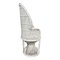 Vintage Emmanuelle White Painted Wicker Armchair, Image 8