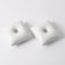 Bougeoirs en Forme de Coussin en Porcelaine de Rosenthal, 1980s, Set de 2 3