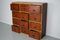 Large Dutch Industrial Workshop Cabinet in Pine, 1930s, Image 13