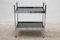 Vintage Belgian Bar Cart in Chrome and Smoked Glass, 1970s, Image 2
