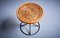 American Danny Ho Fong Stool in Metal and Wicker, 1960s, Image 2