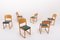 Chaises Scandinaves par Herman Seeck pour Asko, 1950s, Set de 6 2