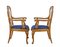 Carved Oak Armchairs, 1890s, Set of 2 8