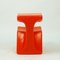 Red Plastic Children's Chair by Luigi Colani for Top System Burkhard Lübke Germany, 1970s, Image 5