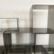 Italian Modern Squared Modular Bookcase or Display in Smoked Acrylic Glass, 1990s, Set of 10 7