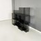 Italian Modern Squared Modular Bookcase or Display in Smoked Acrylic Glass, 1990s, Set of 10 6