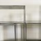 Italian Modern Squared Modular Bookcase or Display in Smoked Acrylic Glass, 1990s, Set of 10 10