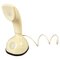 Teléfono de escritorio Ericofon Cobra Mid-Century de plástico beige de Ericsson, Sweden, años 50, Imagen 1