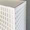 Italian Modern White Wooden Skyscraper Pedestals or Display Stands, 2000s, Set of 2 8