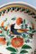Polychrome Serving Bowl with Bird from Quimper Faience 2