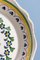 Polychrome Flower Wreath Plate from Nevers Faience 3