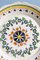 Polychrome Flower Wreath Plate from Nevers Faience 2