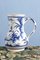 Grand Pichet Bleu et Blanc de Nevers Faience 1