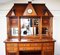 Victorian Inlaid Walnut Sideboard with Mirror Back, 1890 2