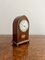 Edwardian Mahogany Inlaid Mantle Clock, 1900s, Image 2