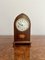 Edwardian Mahogany Inlaid Mantle Clock, 1900s, Image 5