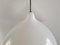 Finnish White Metal Pendant Lamp by Lisa Johansson-Pape for Stockmann-Orno 3