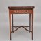 Antique Mahogany and Inlaid Card Table, 1910, Image 1