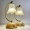 Vintage Italian Night Table Lamp, 1970s, Set of 2 2